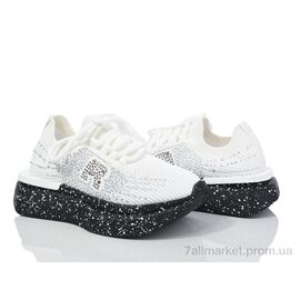 Фотография Кроссовки женские модные Лето 197-180 white (8 пар р.36-40) "Violeta" недорого оптом от прямого поставщика