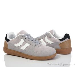 Кросівки жіночі модні Весна/осінь 9-799 grey (8 пар р.36-41) "Violeta" недорого оптом від прямого постачальника