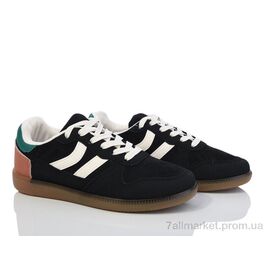 Кросівки жіночі модні Весна/осінь 9-799 black (8 пар р.36-41) "Violeta" недорого оптом від прямого постачальника