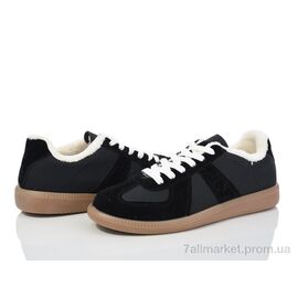 Кросівки жіночі модні Весна/осінь 20-1053-1 black (8 пар р.36-41) "Violeta" недорого оптом від прямого постачальника