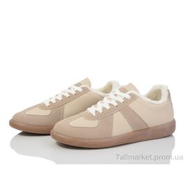 Кросівки жіночі модні Весна/осінь 20-1053-4 beige (8 пар р.36-41) "Violeta" недорого оптом від прямого постачальника