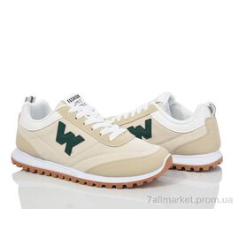 Кросівки жіночі модні Весна/осінь 182-56 beige (8 пар р.36-41) "Violeta" недорого оптом від прямого постачальника