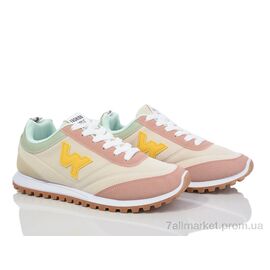 Кросівки жіночі модні Весна/осінь 182-56 pink (8 пар р.36-41) "Violeta" недорого оптом від прямого постачальника