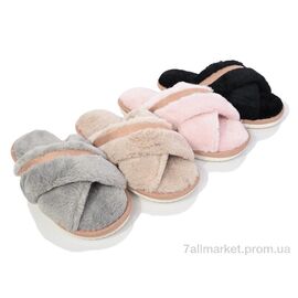 Тапки жіночі для будинку Весна/осінь WP618 mix (12 пар р.36-41) "Deshman" недорого оптом від прямого постачальника