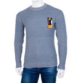 Фотография Свитер мужской 722 blue р.L-2XL "STREET" недорого оптом от прямого поставщика