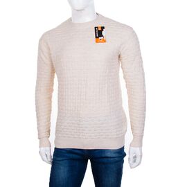 Фотография Свитер мужской 882 beige р.M-XL "STREET" недорого оптом от прямого поставщика