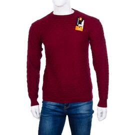 Светр чоловічий 882 red р.M-XL "STREET" недорого оптом від прямого постачальника