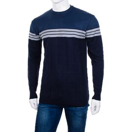 Светр чоловічий 884 navy р.L-2XL "STREET" недорого оптом від прямого постачальника