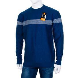 Светр чоловічий 893 blue р.2XL-4XL "STREET" недорого оптом від прямого постачальника