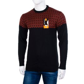 Фотография Свитер мужской 898 d.orange р.L-2XL "STREET" недорого оптом от прямого поставщика