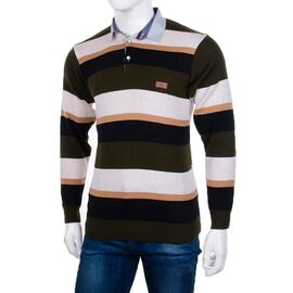 Фотография Свитер мужской 901 khaki р.M-2XL "STREET" недорого оптом от прямого поставщика