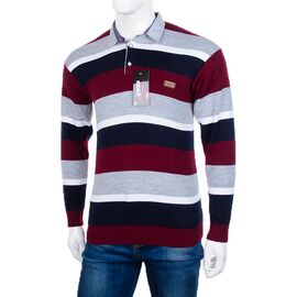 Фотография Свитер мужской 901 red р.M-2XL "STREET" недорого оптом от прямого поставщика