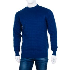 Фотография Свитер мужской 906 blue р.L-2XL "STREET" недорого оптом от прямого поставщика