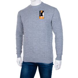 Фотография Свитер мужской 906 grey р.L-2XL "STREET" недорого оптом от прямого поставщика