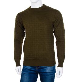 Фотография Свитер мужской 906 khaki р.L-2XL "STREET" недорого оптом от прямого поставщика