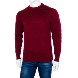 Светр чоловічий 906 red р.L-2XL "STREET" недорого оптом від прямого постачальника