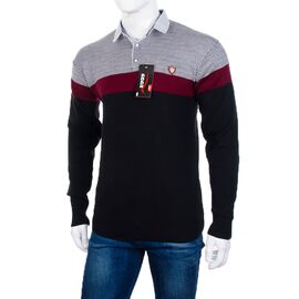 Фотография Свитер мужской 913 black р.M-2XL "STREET" недорого оптом от прямого поставщика