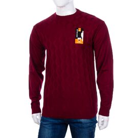 Светр чоловічий 897 wine р.2XL-4XL "STREET" недорого оптом від прямого постачальника