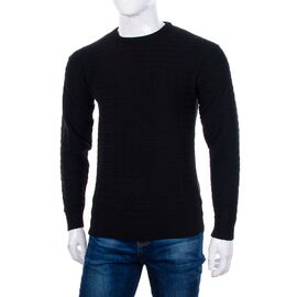 Светр чоловічий 908 black р.L-2XL "STREET" недорого оптом від прямого постачальника