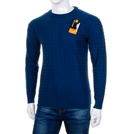 Светр чоловічий 908 blue р.L-2XL "STREET" недорого оптом від прямого постачальника