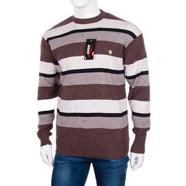 Фотография Свитер мужской 901 brown р.3XL-5XL "STREET" недорого оптом от прямого поставщика
