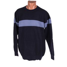 Фотография Свитер мужской 730 navy р.L-2XL "STREET" недорого оптом от прямого поставщика
