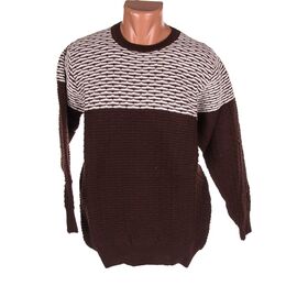 Фотография Свитер мужской 731 beige-brown р.L-2XL "STREET" недорого оптом от прямого поставщика