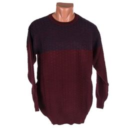Фотография Свитер мужской 731 wine р.L-2XL "STREET" недорого оптом от прямого поставщика