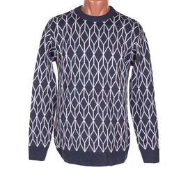 Светр чоловічий 773 blue р.M-XL "STREET" недорого оптом від прямого постачальника