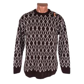 Светр чоловічий 773 brown р.M-XL "STREET" недорого оптом від прямого постачальника