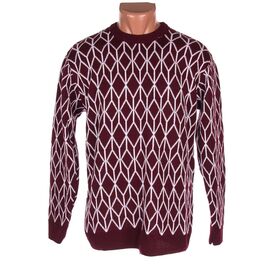 Светр чоловічий 773 wine р.M-XL "STREET" недорого оптом від прямого постачальника