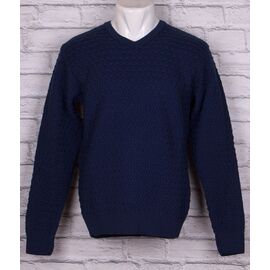 Фотография Свитер мужской 765 blue р.M-XL "STREET" недорого оптом от прямого поставщика