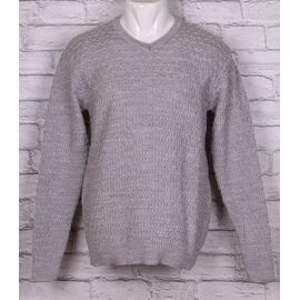 Светр чоловічий 765 l.grey р.M-XL "STREET" недорого оптом від прямого постачальника