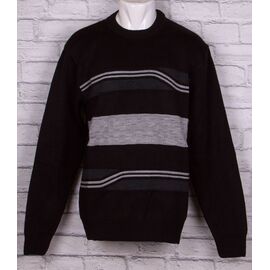 Фотография Свитер мужской 761 black р.L-2XL "STREET" недорого оптом от прямого поставщика