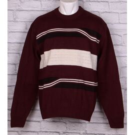 Фотография Свитер мужской 761 wine р.L-2XL "STREET" недорого оптом от прямого поставщика