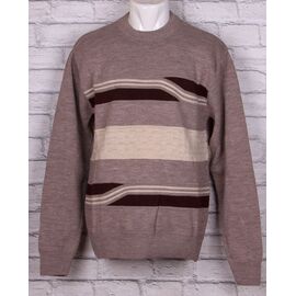 Фотография Свитер мужской 761 d.beige р.L-2XL "STREET" недорого оптом от прямого поставщика