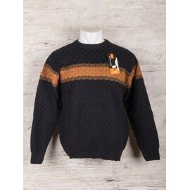 Фотография Свитер мужской S98 black р.L-2XL "STREET" недорого оптом от прямого поставщика