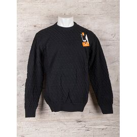 Светр чоловічий S123 black р.L-2XL "STREET" недорого оптом від прямого постачальника