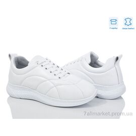 Кросівки жіночі модні Весна/осінь 2401 білий (8 пар р.36-40) "Mona Lisa" недорого оптом від прямого постачальника