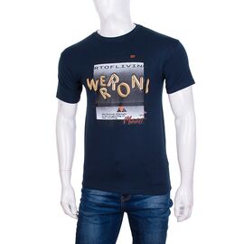 Фотография Футболка мужская 2008 blue р.M-3XL "Naser" недорого оптом от прямого поставщика