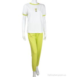 Фотография Женский костюм Лето 3708-3349-6 green (4 шт. р.сетка S-XL) "Мир" недорого оптом от прямого поставщика