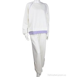 Фотография Женский костюм Весна/осень 3708-4249-2 white (4 шт. р.сетка S-XL) "Мир" недорого оптом от прямого поставщика