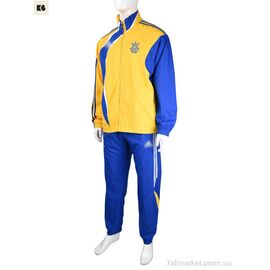 Фотография Спортивный костюм мужской Весна/осень 3525 yellow (5 шт. р.сетка M-3XL) "BIG" недорого оптом от прямого поставщика