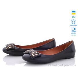 Балетки жіночі зручні Весна/осінь AE95 чорний (6 пар р.36-40) "A.Dama" недорого оптом від прямого постачальника