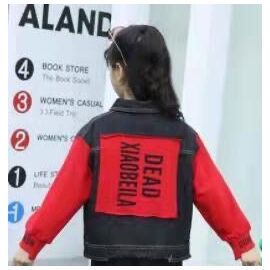 Фотография Куртка детская демисезонная на девочку 10019 black р.110-160 "iBamBino" недорого оптом от прямого поставщика