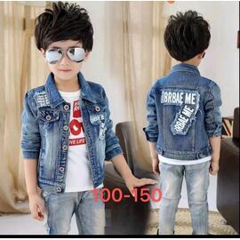 Фотография Куртка детская демисезонная на мальчика 10026 blue р.100-150 "iBamBino" недорого оптом от прямого поставщика