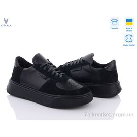 Фотография Кроссовки женские модные Весна/осень 21205-133 ч/VL (6 пар р.36-40) "Viscala" недорого оптом от прямого поставщика