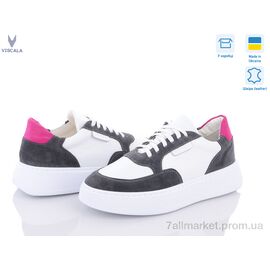 Фотография Кроссовки женские модные Весна/осень 21208-3S (6 пар р.36-40) "Viscala" недорого оптом от прямого поставщика
