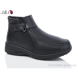 Фотография Ботинки женские стильные Весна/осень D25 (8 пар р.38-43) "Aba" недорого оптом от прямого поставщика