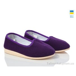 Тапки жіночі для будинку Весна/осінь Берегиня 0501 фіолет (5 пар р.20,5-22,5) "LiBang" недорого оптом від прямого постачальника